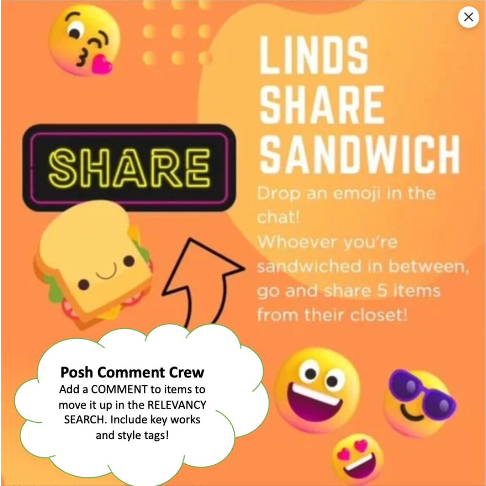 🥪 SHARE SANDWICH ™️ SHARE PEOPLE THAT YOU ARE “SANDWICHED BETWEEN” AT LEAST 5